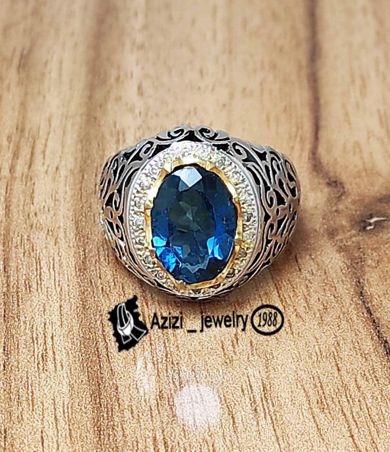توپاز لندن/جواهری عزیزی/ انگشتر مردانه
