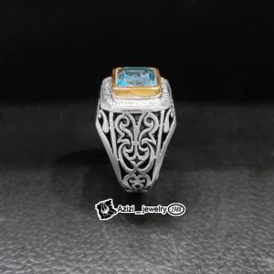 توپاز سویس/جواهری عزیزی/ انگشتر مردانه